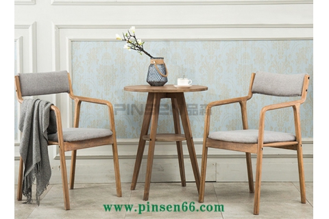 實(shí)木休閑餐桌椅組合